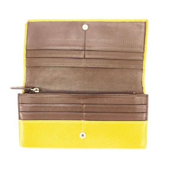 LOEWE purse Anagram mark leather Authentic used - Picture 4 of 7